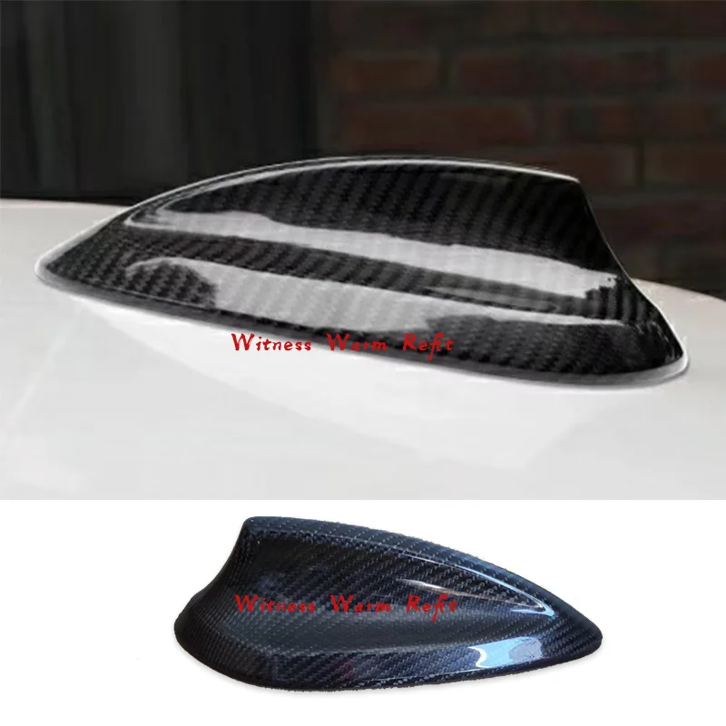 Car Carbon Fiber Antenna Shark Fin Cover Trim for Bmw E82 F22 F30 F32 F33 F36 F80 F82 Car Styling Accessories Antenna Cover