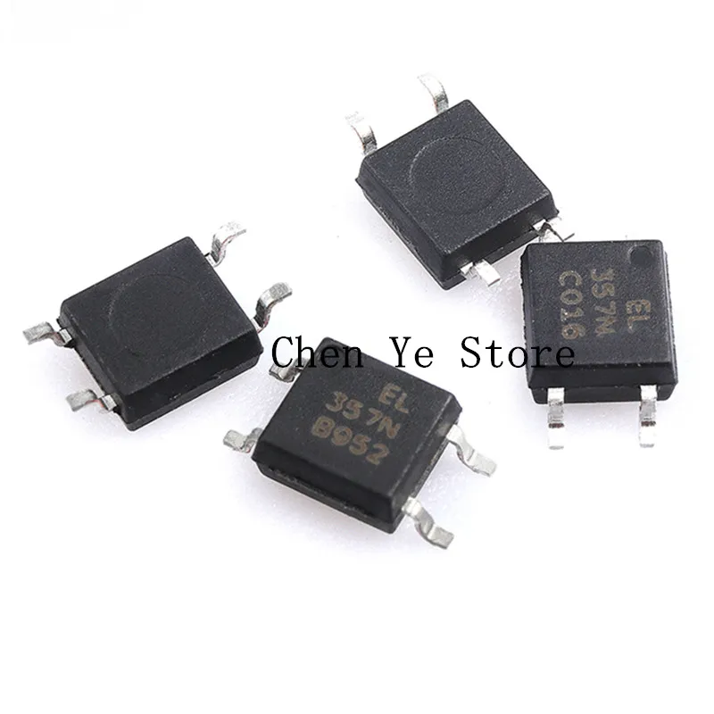 Free Shipping 50PCS new original IC EL357N-A EL357N-B EL357N-C EL357N-D EL357N SOP-4 SMD 4Pin Phototransistor Photocoupler