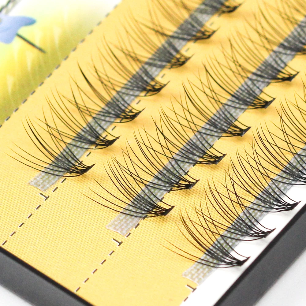 Grafting World Eyelashes 10D Individual Eyelash Russia Volume Eyelash Premade Fan False Mink Eyelash Mkae Up Tool