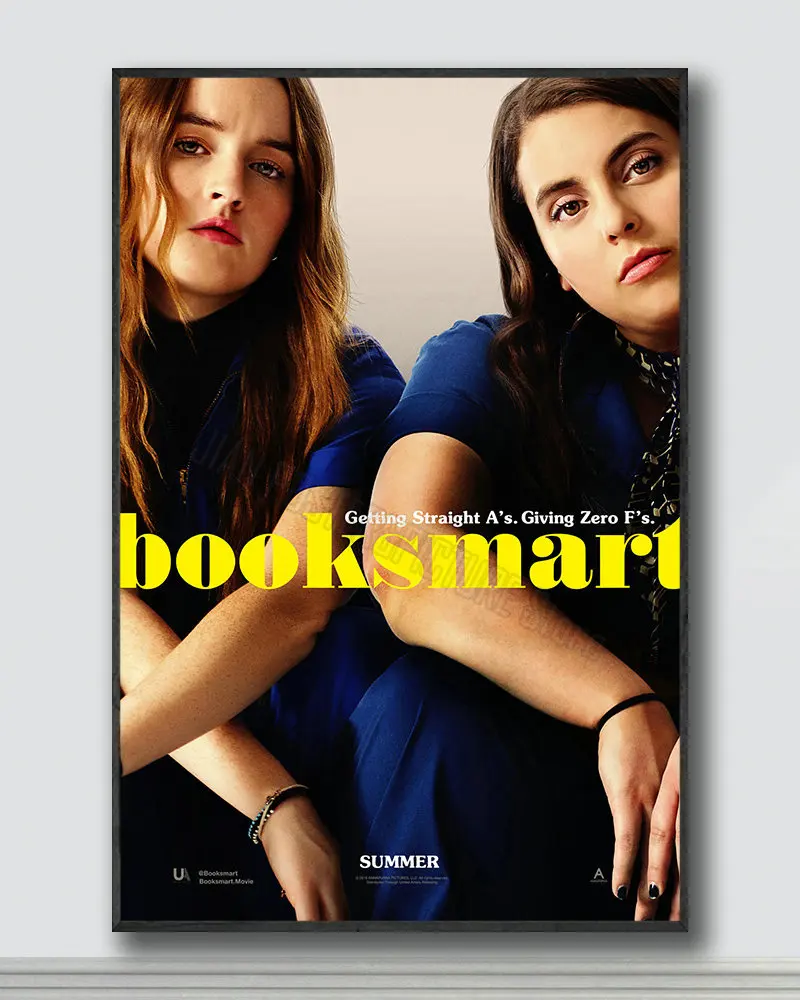 NJ297 Booksmart фильм 1 Шелковые Плакаты и принты настенный художественный плакат домашний декор