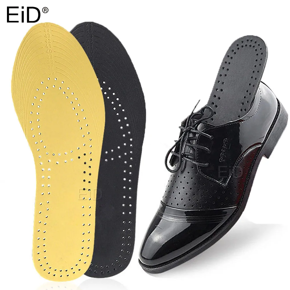 

EiD Ultra Thin Elastic Shock Absorbing Sport Shoe Insole Breathable Deodorant Absorb Sweat Replacement Inserts Size 36-45 Unisex