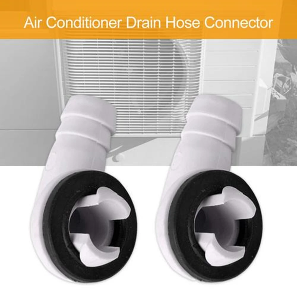 Air Conditioner AC Drain Hose Connector, Mini-Split Portable Air Conditioner and Window Unit, 3/5 Inch