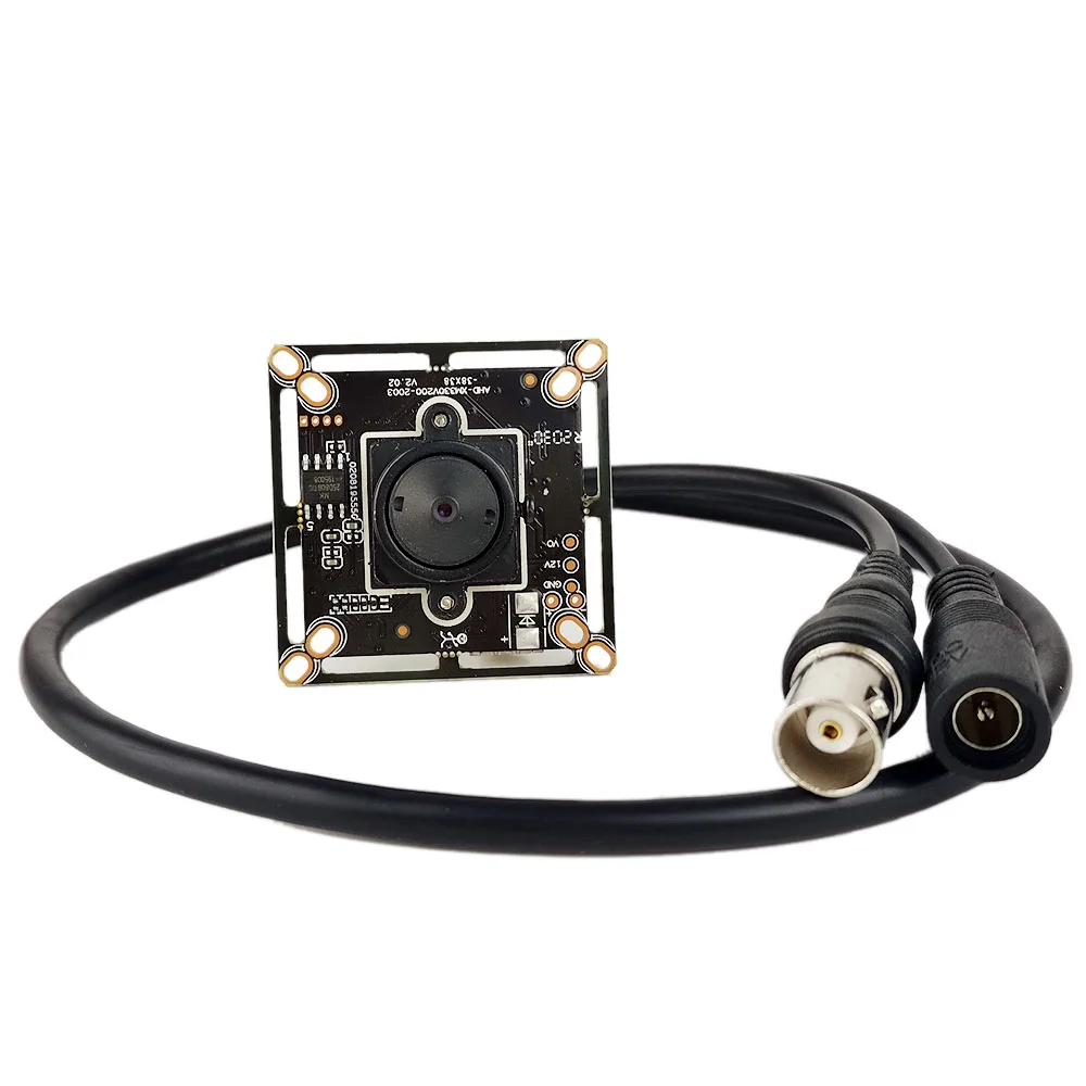 DIY 5MP 3.7mm Lens AHD-P Mini Camera 1920*1080P 2MP  IMX323 Chip Module Circuit Board Monitor AHD Camera