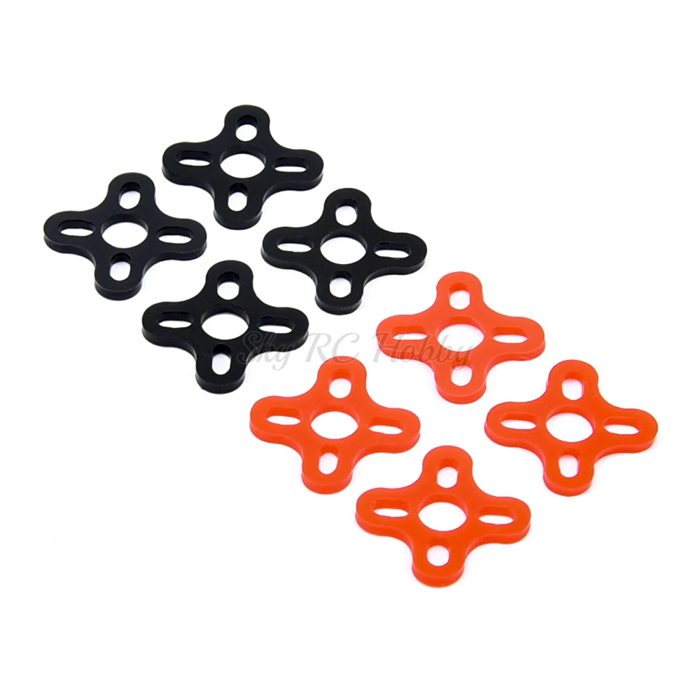 4/20PCS Motor Soft Mount Silicone Pad Spacer Damper Anti-vibration Absorber for 13/14/15 Series Motor FPV Racing RC Drone