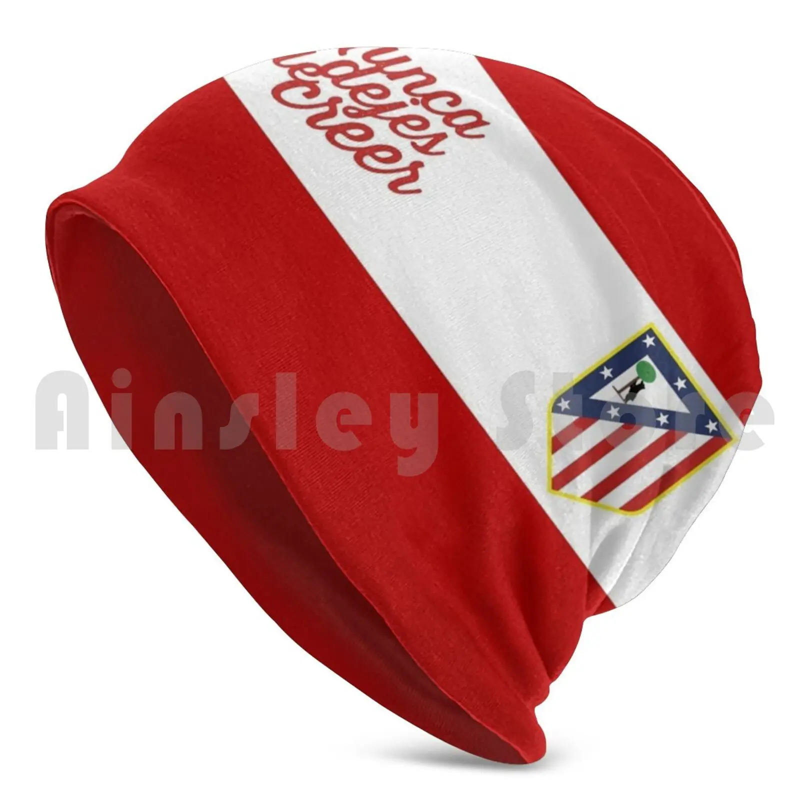 Never Stop Believing Shield Beanies Knit Hat 1425 Beanies Print De Courage And Heart Simeone Luis