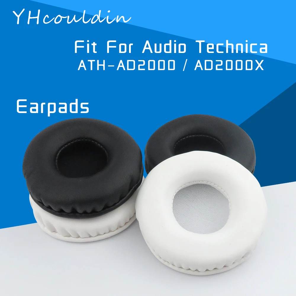 YHcouldin Earpads For Audio Technica AD2000 AD2000X Headphone Accessaries Replacement Leather