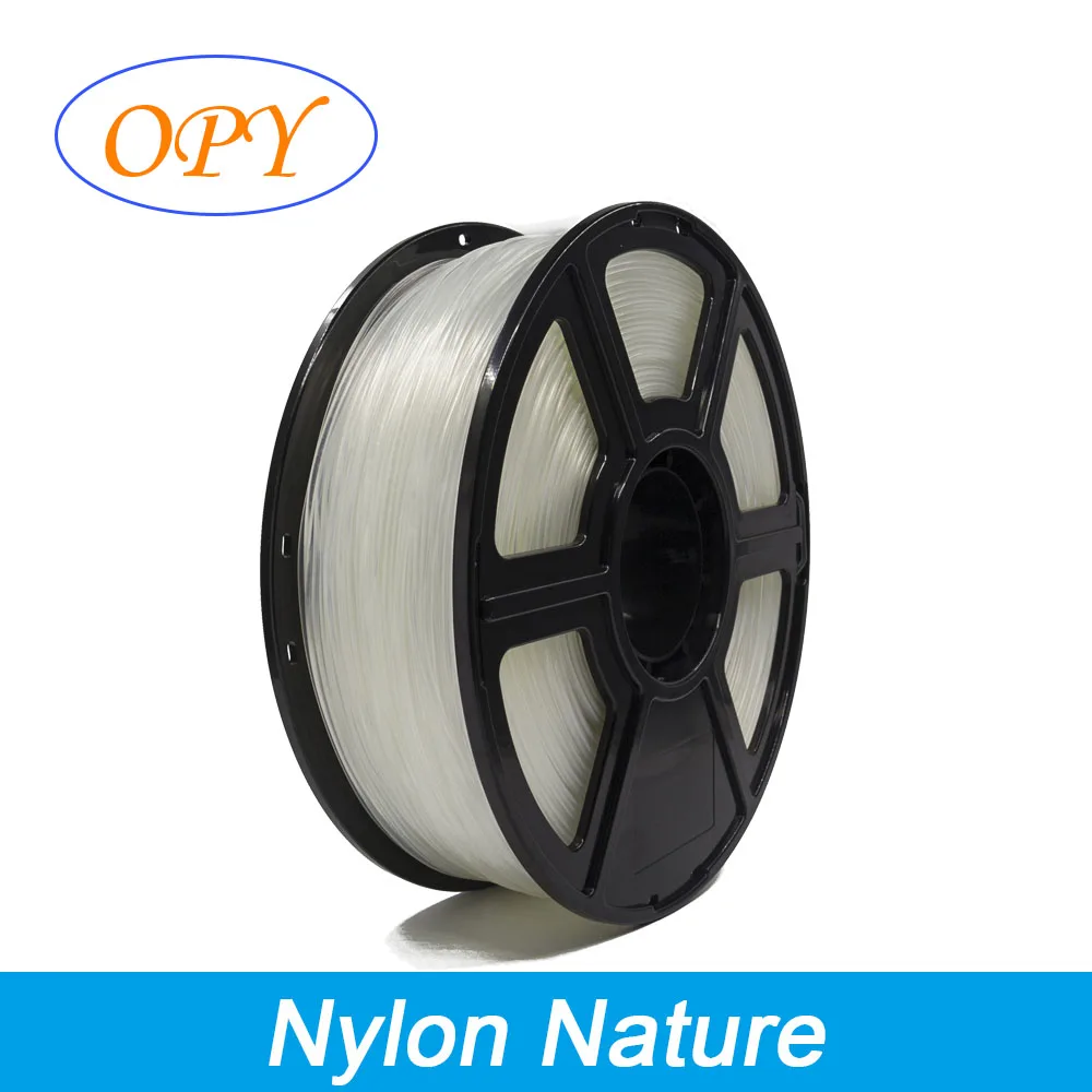 Nylon Filament Pa66 3D Printer 1.75Mm 1Kg Plastic Nature Materials 10M 100G Sample