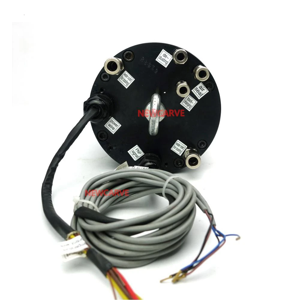ATC mandrino 5.5kw BT30 18000rpm mandrino raffreddato ad acqua HQD GDL120-30-18-5.5 cambio utensile automatico CNC per il taglio dei metalli 220V 380V