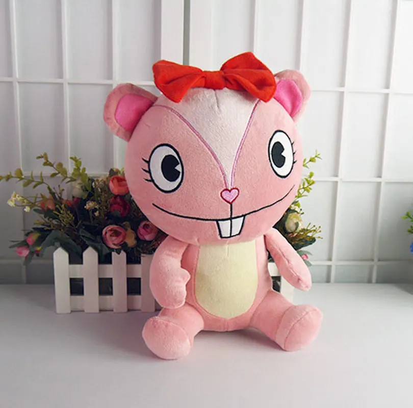 

Anime Happy Tree Friends Plush Toys HTF Giggles Figure Doll 32cm Filling Pillow Cartoon Cosplay for Gift