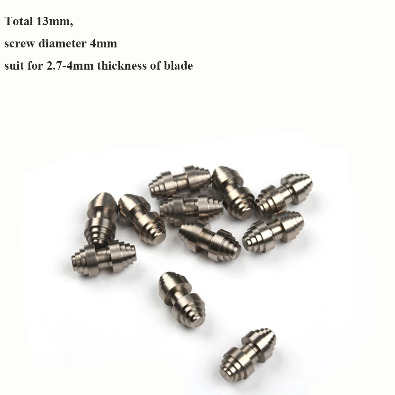 1piece DIY TI2 titanium alloy folding knife screw knife DIY Rivet Opening and closing nail/pushing nail