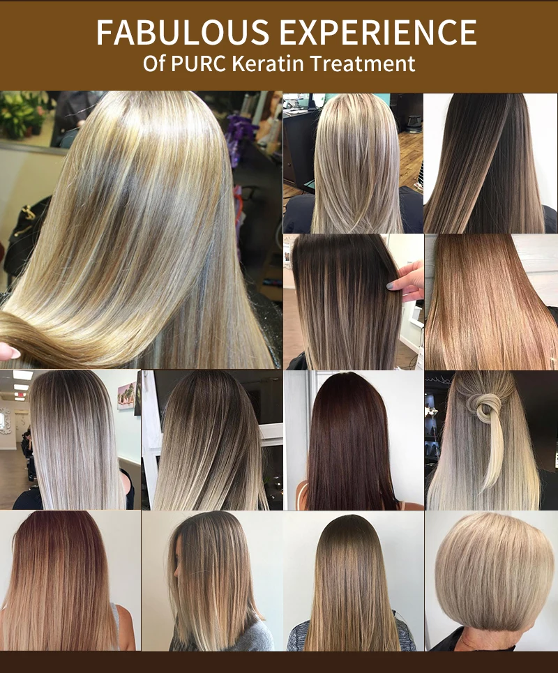 Brazilian Straightening Hair Treatment For Resistant Hair Care Product Keratin Brazilian With Free 10ml Moroccan Argan Oil