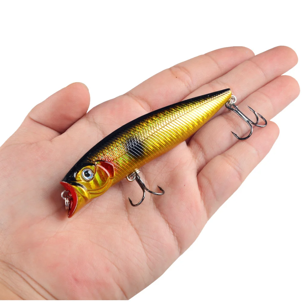 Popper flotante Wobbler duro – Señuelo para pesca - imagen 5