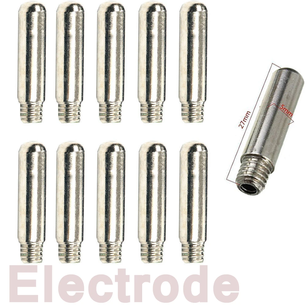 Air Plasma Schneiden Pistole Zubehör Verbrauchsmaterialien Taschenlampe Elektrode Spitze Düse Schild Kappe Kit Für WSD60 AG60 SG55 CUT60 LGK60 – Detail 2