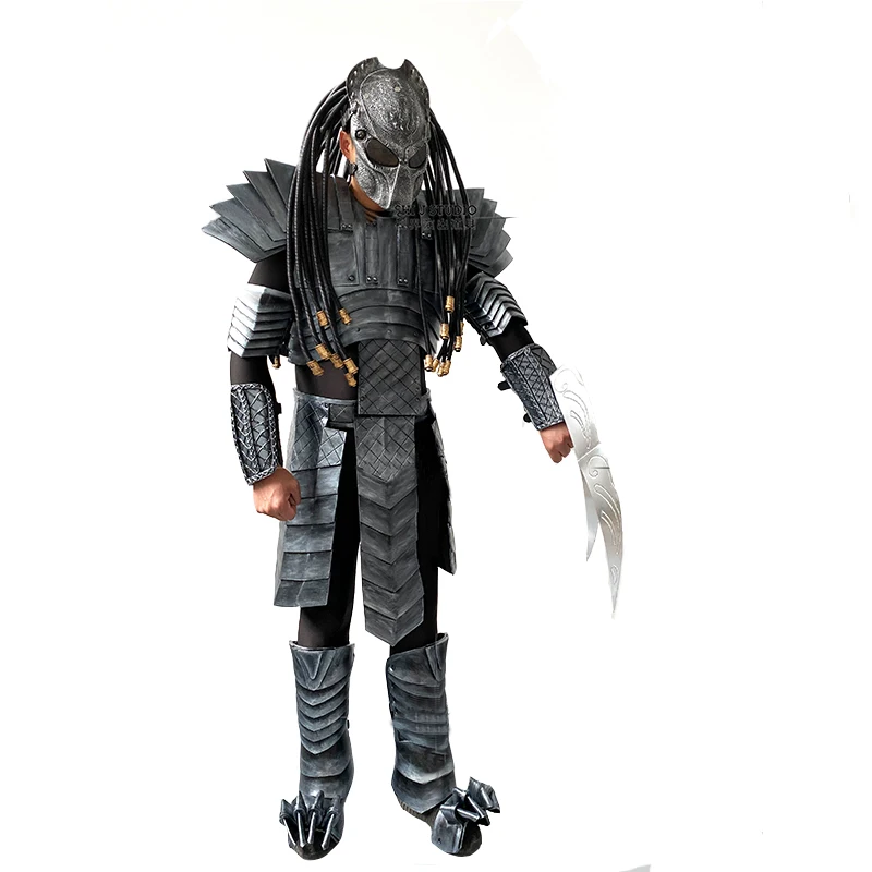 

Jagged Warrior Armor Cosplay Bar Halloween party Costume halloween alien predator costume enhanced