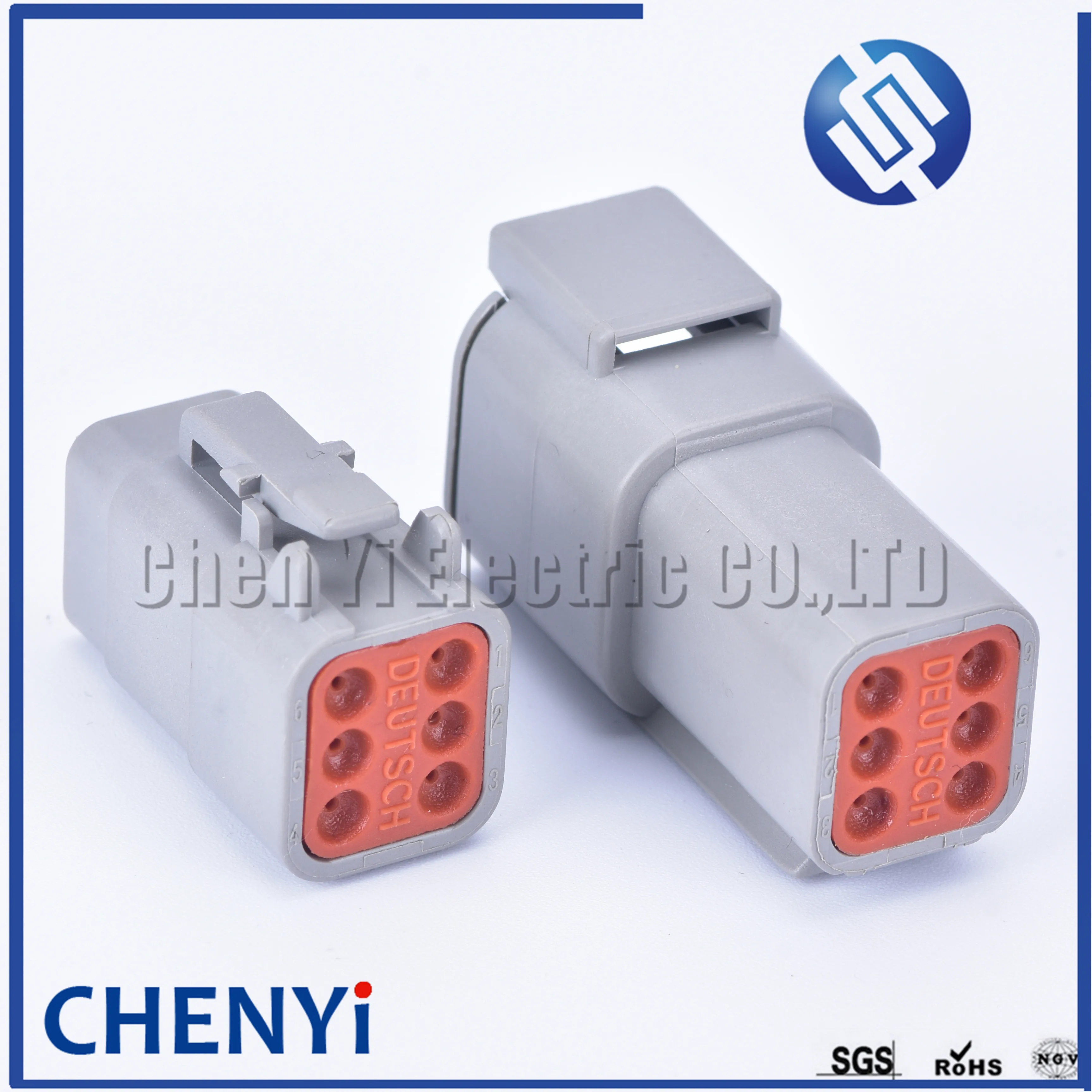 1 set Deutsch DTM 6pin connector DTM06-6S Male Female Auto Waterproof Connector Automotive Sealed Plug DTM04-6P