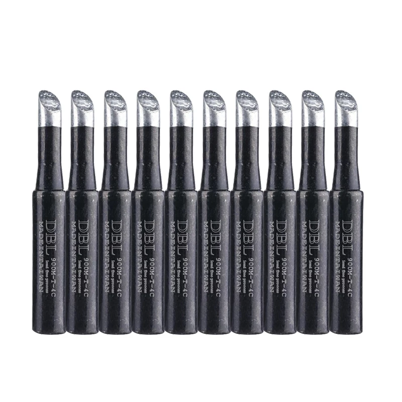 

10pcs/lot 900M-T-4C Soldering Iron Tip Replacement Lead-free Welding Head BGA Soldering Rework Repair Tools