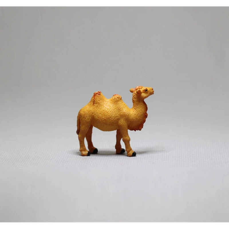 Miniature simulation animal camel mini plastic bonsai model ornaments