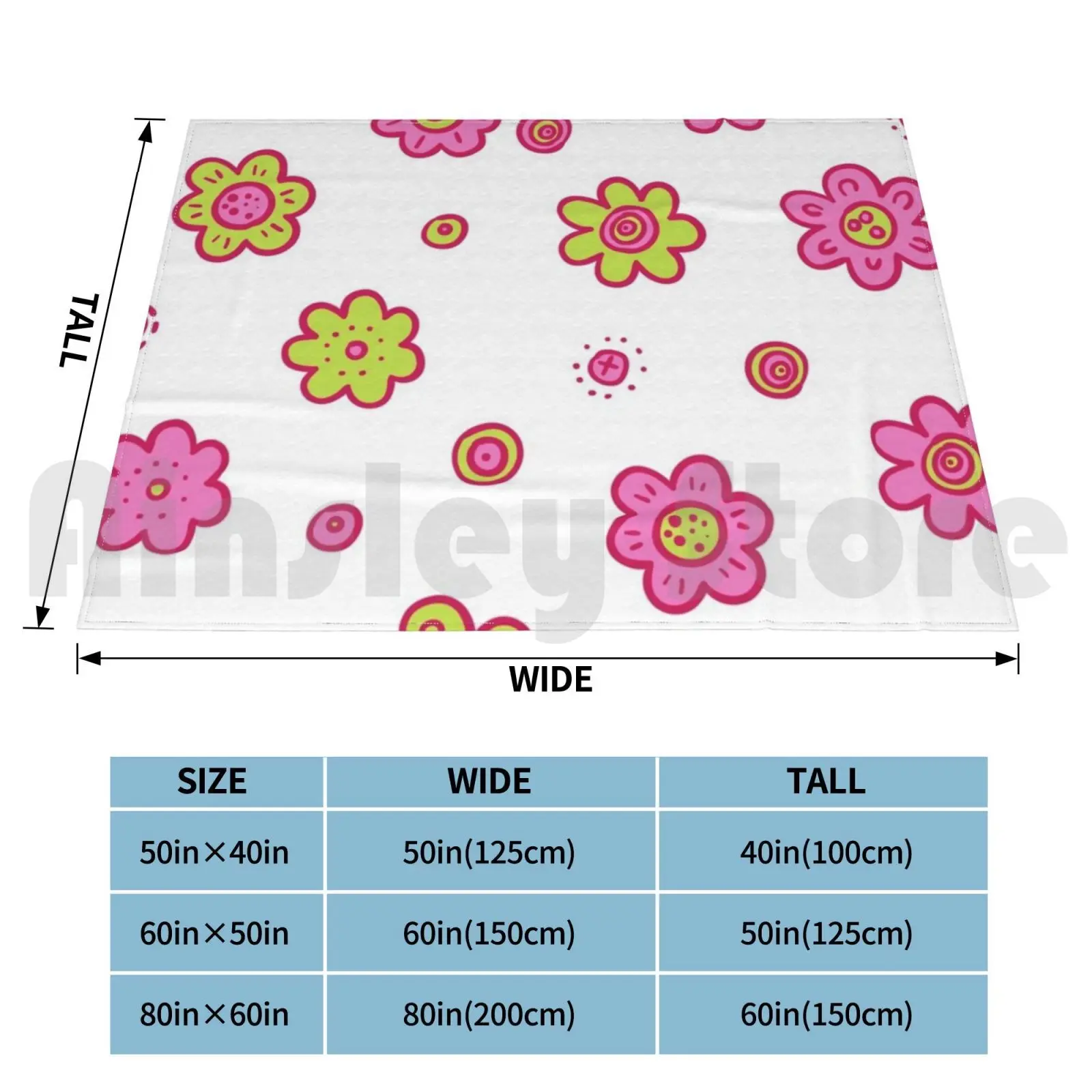 Flower Lovers Blanket For Sofa Bed Travel Nice For Girlfriend Spring Good Birthday For Teen Girls For Men For