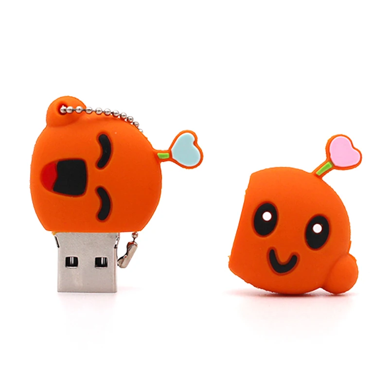 USB แฟลชไดรฟ์4GB 8GB 16GB Usb Stick PenDrive 32GB 64GB การ์ตูนน่ารักปากกาไดรฟ์128GB Usb 2.0ดิสก์ Love Memory Stick Flash Disk