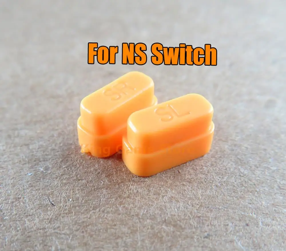 1 ชุดเปลี่ยนซ้ายขวา SL SR ปุ่มสําหรับ Nintend SWITCH Joy Con NS Key พลาสติกปุ่มส่วนซ่อมอุปกรณ์เสริมเกม