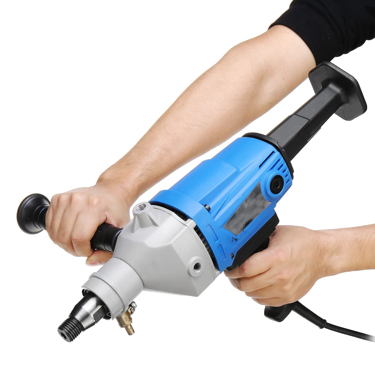 

Newest 1900W 118mm Diamond Core Drill 220V Wet Handheld Concrete Core Drilling Machine with Water Pump Accessories Power Tools