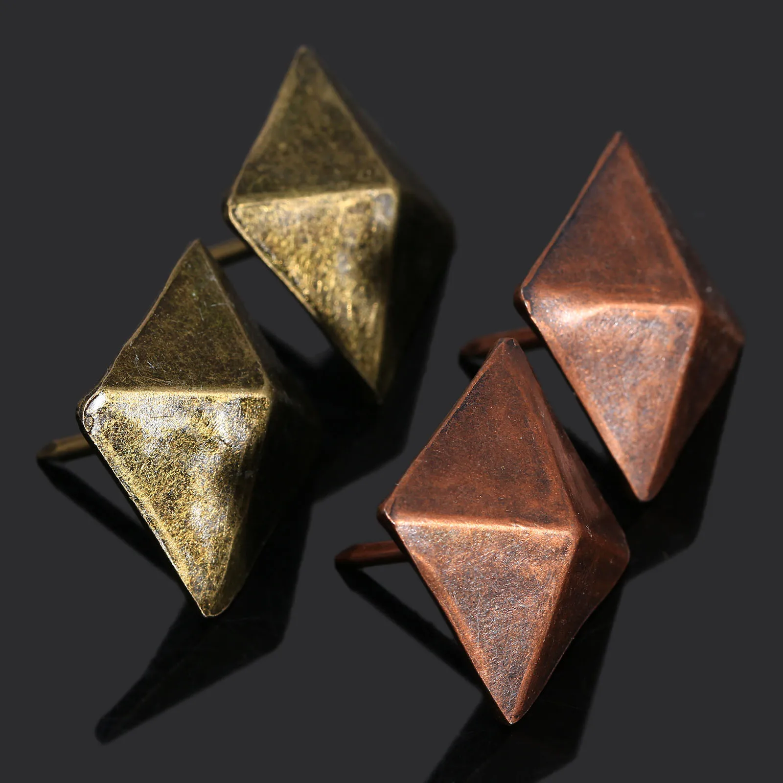 

50 шт. декоративные гвозди для обивки tachas, бронзовые антикварные квадратные шпильки для обивки ногтей, кожаные мебельные инструменты, украшение для дома