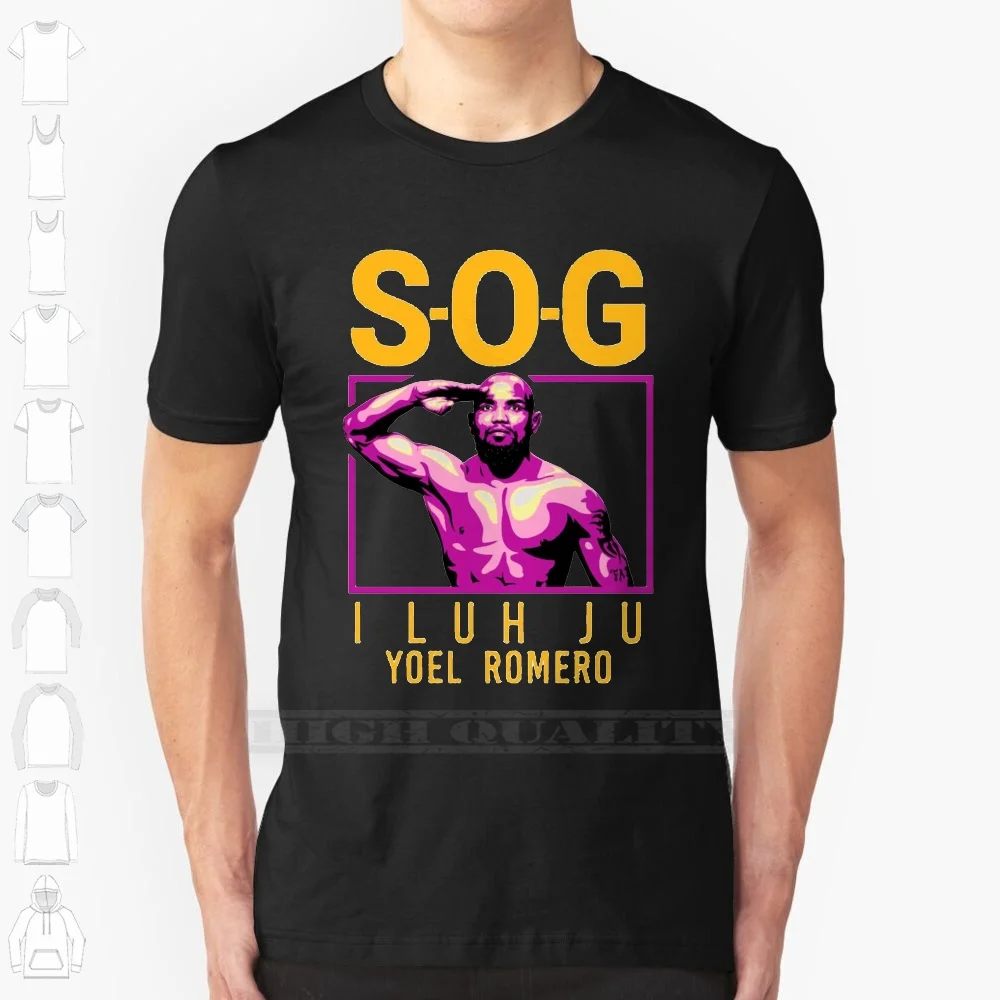 Yoel Romero Sog 100% Cotton T Shirt Sog Soldier God Robert Whittaker Chris Weidman Dana White Luke Rockhold Tim Kennedy