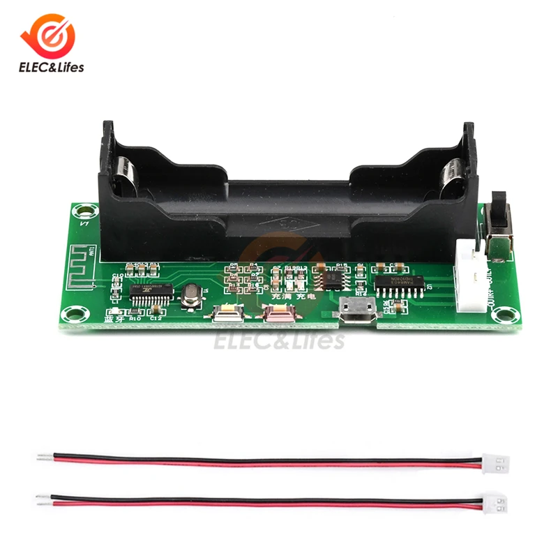 XH-A153 Lithium Battery Bluetooth 5.0 PAM8403 Dual-channel Stereo Audio Power Amplifier Board Module 3W+3W DC 5V PAM8403 Chip