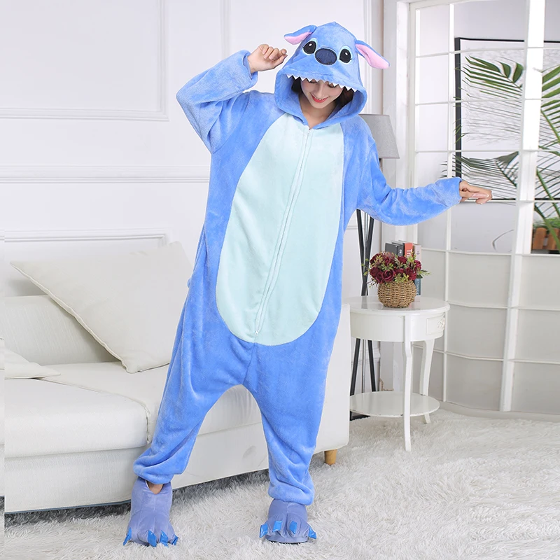 Plus Large Onesie For Adults Men Full Body Pajamas Flannel Women Kigurumi Clothes One-Piece Pijamas Hallaoween Cosplay Costume