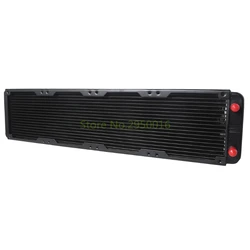 360/480mm Water Cooling Radiator 18 Pipe Aluminum Heat Exchanger Liquid Cooling Heat Sink for CPU PC Water Cool System
