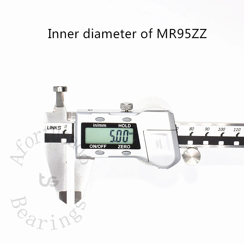 MR95ZZ 5*9*3(mm) 10szt. Łożyska metalowe ze stali chromowanej — zdjęcie 3