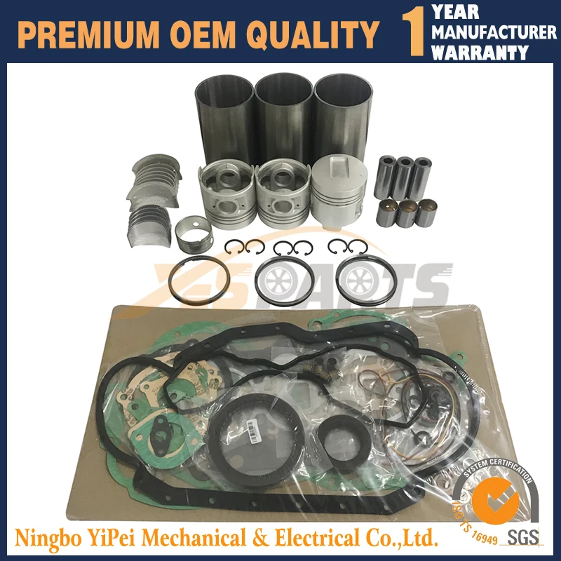 

S3Q2 S3Q2T Overhaul Rebuild Kit For Mitsubishi Engine Caterpillar 303.5C 303C CR