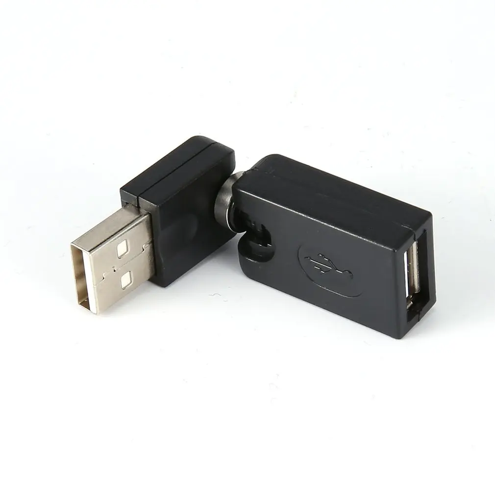 

1 шт. / 2 шт. / 5 шт. нового разъема USB 2.0 к USB-разъему, угол поворота на 360 градусов, удлинительный кабель, новинка, хит продаж