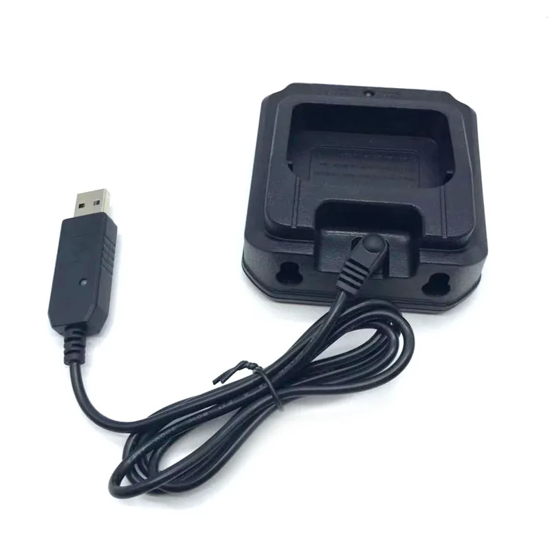 UV9R Desktop USB Charger For Baofeng Walkie Talkie UV-XR UVXR BF-A58 UV-9R Plus GT-3WP UV-5S BF-9700 Radio Battery Charging