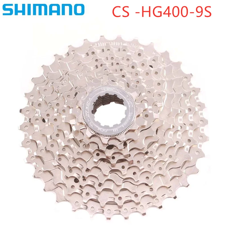 Shimano hg400 CS-HG400-9 bike bicycle Cassette 11-25 11-28 11T-32T 11-34t 11-36T MTB 9 Speed Bicycle Freewheel bike accessories