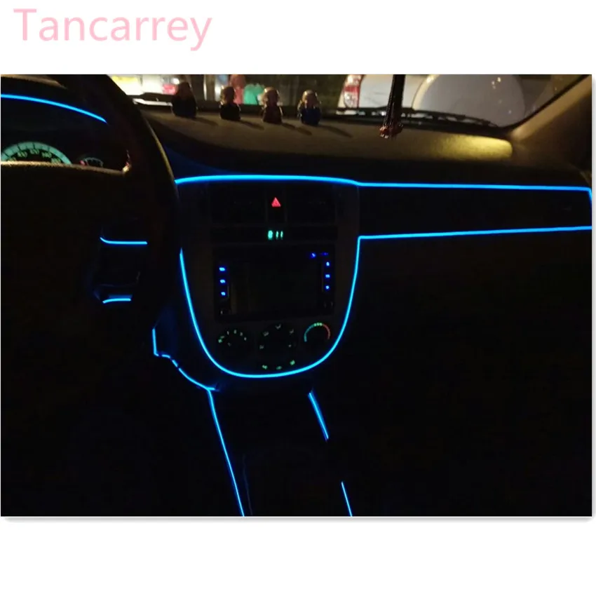 3M Car Interior Lighting LED Strip Decoration For Nissan qashqai j10 j11 juke X-Trail T30 T31 T32 Rogue S35 Tiida Livina