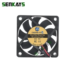 Dual Ball Bearing DC 5V 12V 24V 60mm 6015 DC Fan 60x60x15mm 6cm Cooling Cooler Fan Computer PC CPU Case Cooling Fan Power Suppl