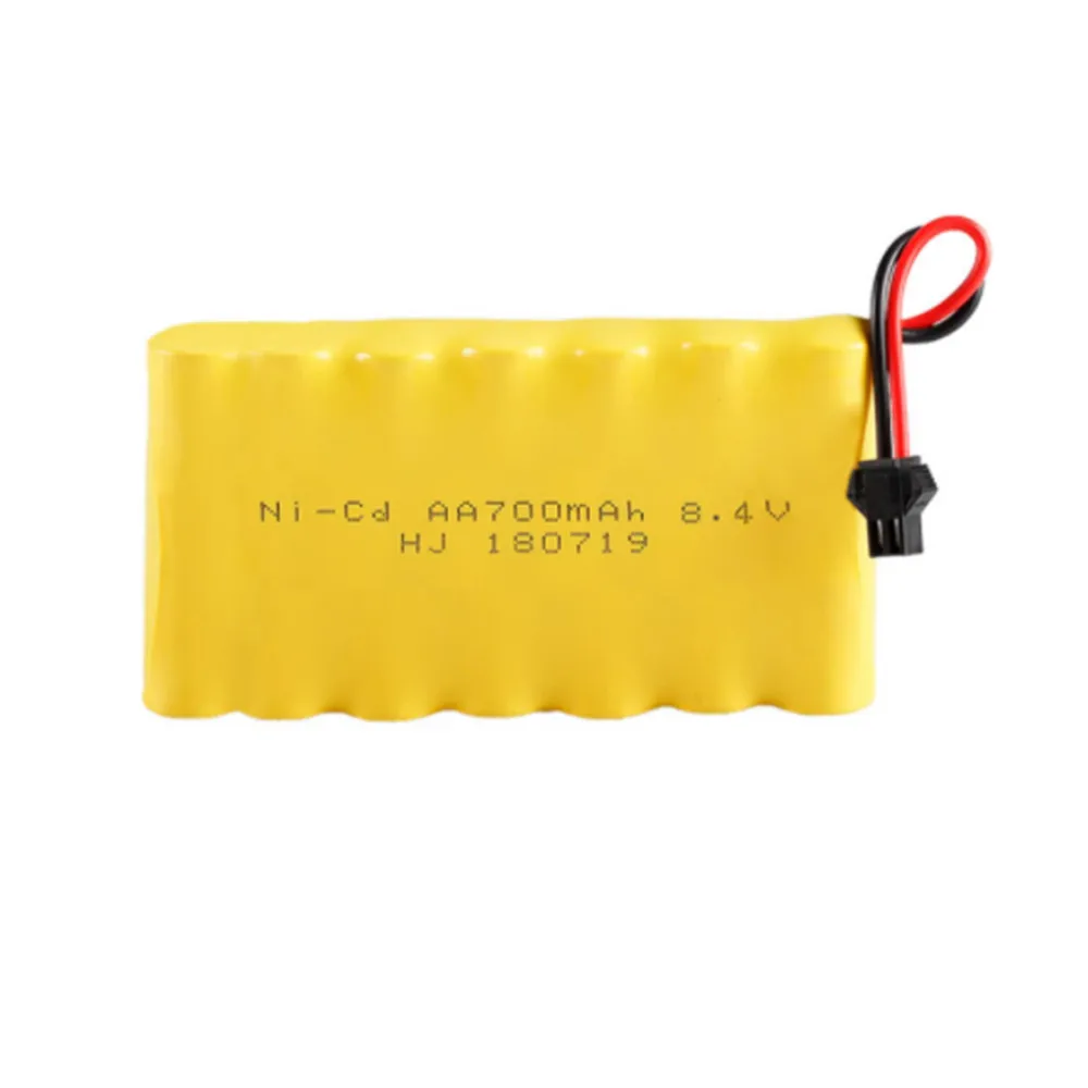 8.4 فولت 700/1400/2400/2800mAh/3000mah Ni-mh Ni-CD بطارية ل Rc خزانات السيارات القطارات روبوت قارب بندقية اللعب AA 8.4 فولت بطارية قابلة للشحن
