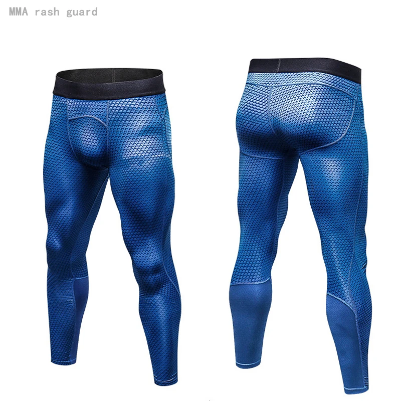 Jogging pants Men pants Training Sport leggings Compression Tights Base layer Running Fitness long johns underwear Winter warm