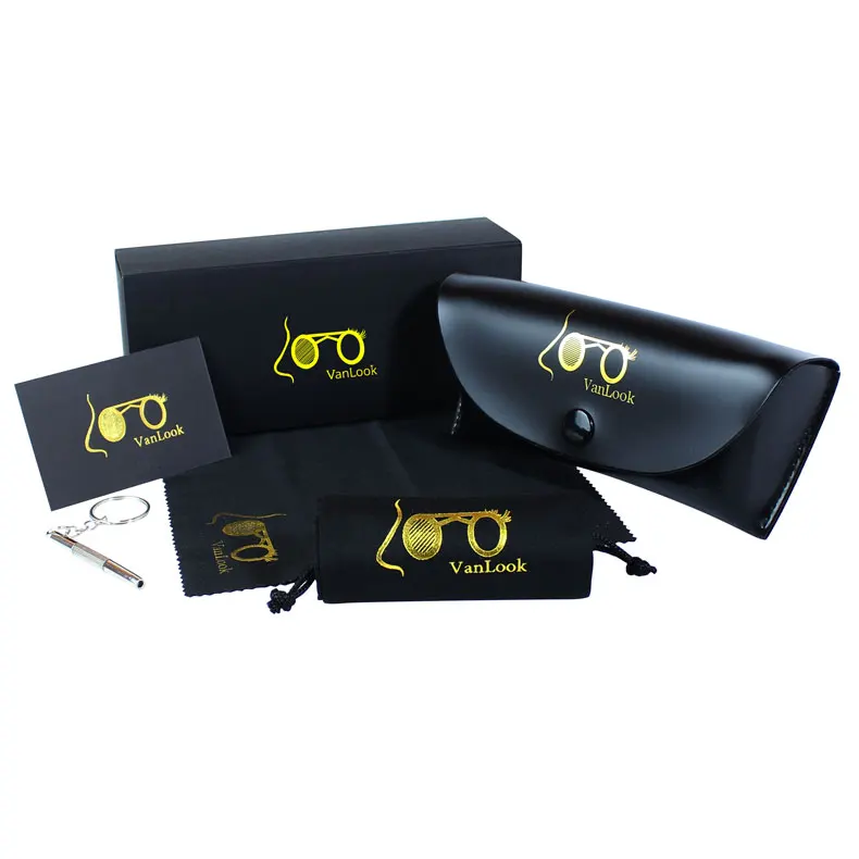 VANLOOK Korrektionsbrille, blaues Licht blockierender Leserahmen, progressive multifokale Brille, Myopie, optische Linse – Detail 17