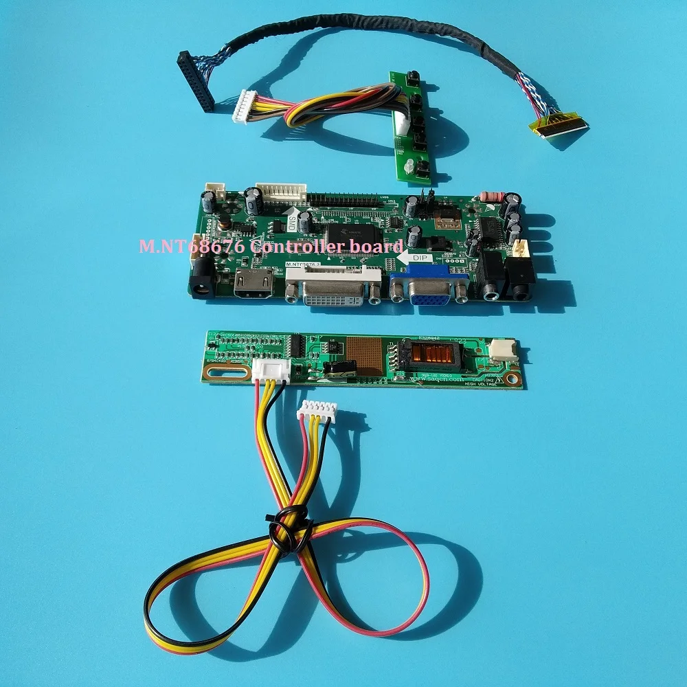 

kit for LP171WE2-TLA4 1680×1050 DVI VGA M.NT68676 Controller board 30pin LVDS 17.1" HDMI Screen LED LCD display Panel