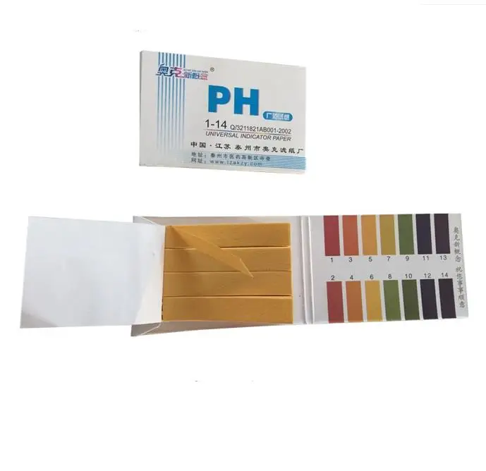 

1000pcs 80 Strips/pcs Full PH Meter PH Controller 1-14st Indicator Litmus Paper Water Soil Kit pH test strips SN1915