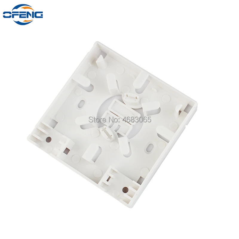 86 type fiber Terminal Junction Box information desktop box 2 Port SC type panel optical fiber box entry box ABS mate customized