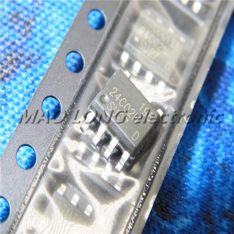 

10PCS/LOT AT24C02 SOP8 AT24C02N SOP AT24C02 SMD AT24C02-10SU-2.7 new and original IC In Stock