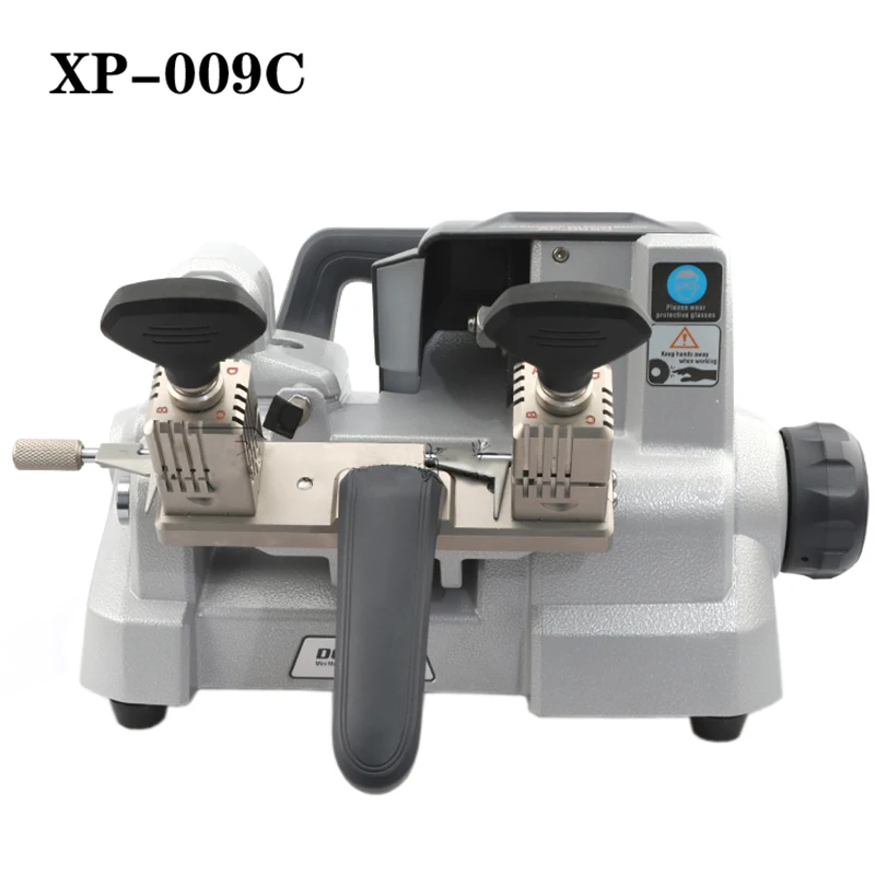 XP-009C Horizontal Key Machine Key Copy Portable Key Processing Machine Four-sided Turning Fixture 110W End Milling Machine