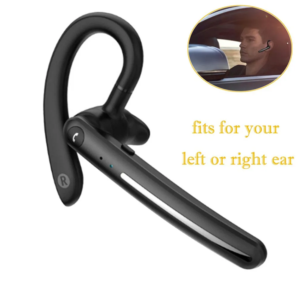 270°Rotation Wireless Earphone Over-Ear Noise Cancelling Headset for iPhone Huawei Xiaomi Phones Driving Earpiece