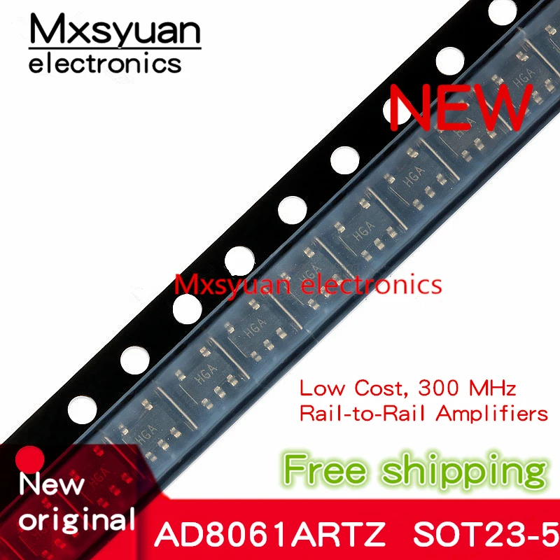 10pcs~100pcs/lot AD8061ARTZ AD8061ART AD8061 AD8061ARTZ-REEL7 HGA HOD SOT23-5 New original amplifier chip