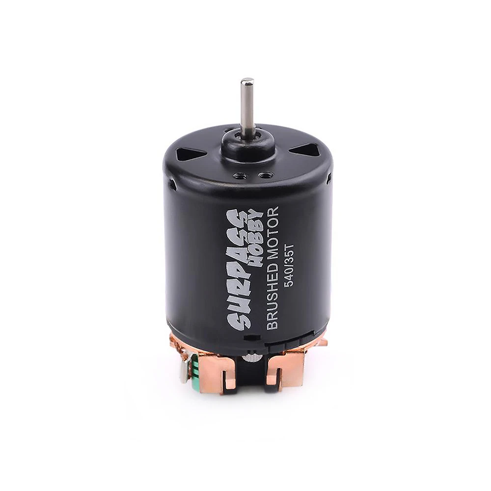 O motor escovado SURPASSHOBBY-540 para o carro de RC, 80T, 13T, 17T, 23T, 21T, 27T, 35T, 45T, 55T, 1:10