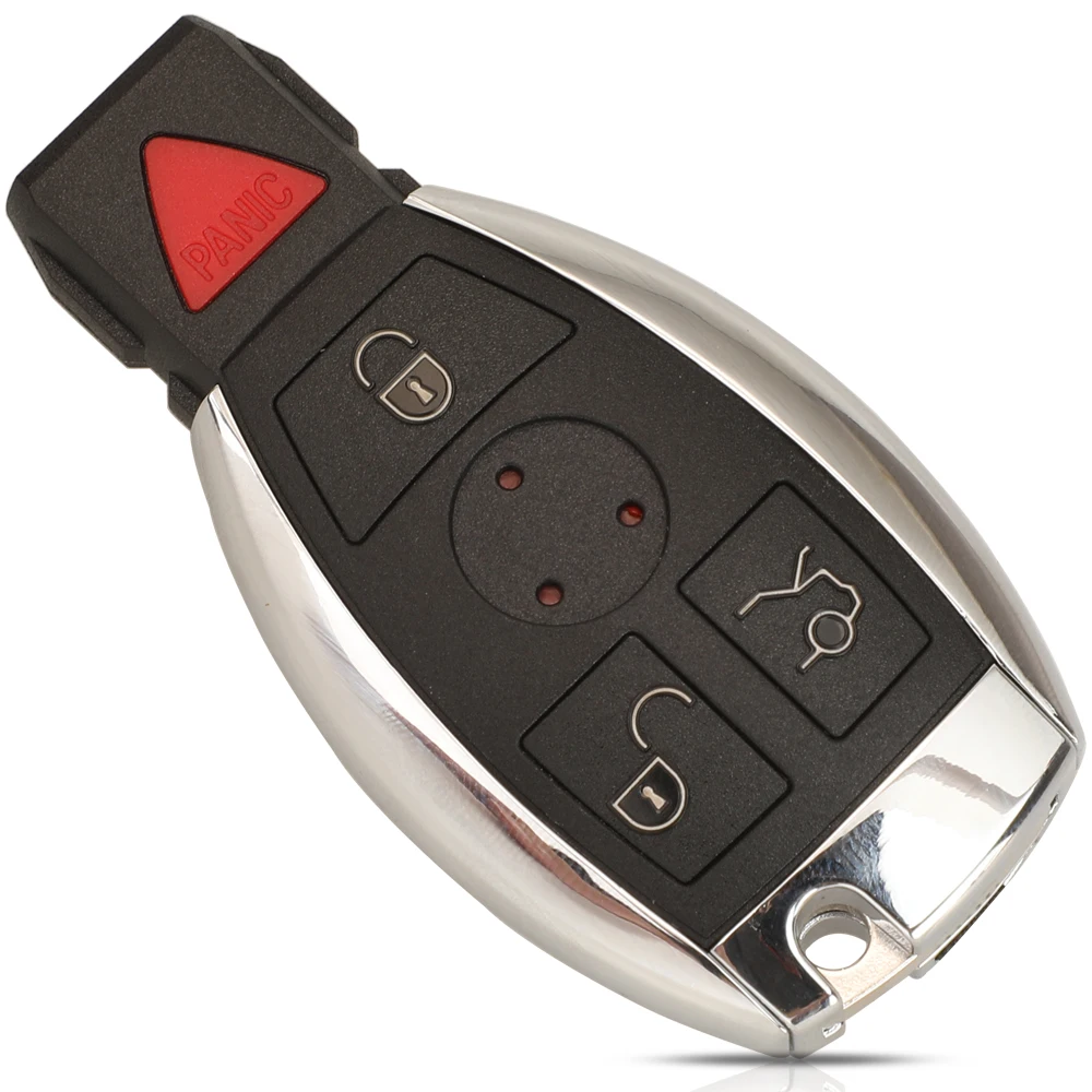 jingyuqin Modified For Mercedes Benz NEC W245 W203 W204 W208 W215 W221 Viano Sprinter Fob 3/4 Buttons Smart Remote Car Key Shell