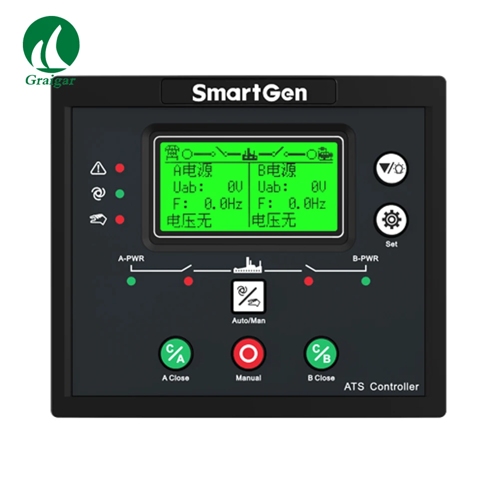 Smartgen HAT553 Dual Power ATS Controller Suitable for Breaking ATS